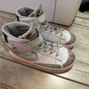 Nike Blazer high top rainbow